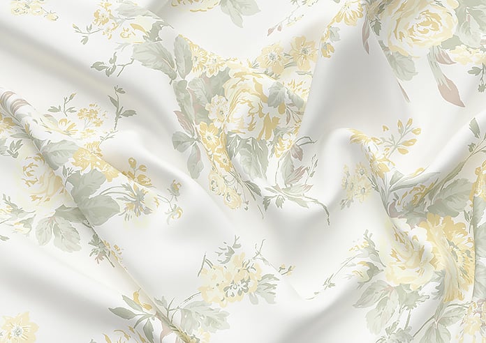 Shabby Chic by Rachel Ashwell Rose Chintz, Yellow - Twist&Fit Roman Blind - Image 4